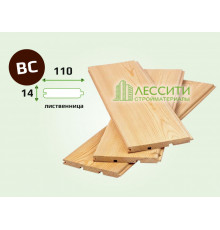 Вагонка лиственница 14x110 мм сорт ВС