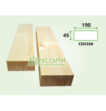 Доска строганная сосна 45x190x6000 мм