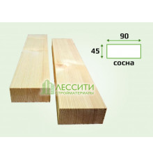 Доска строганная сосна 45x90x6000 мм